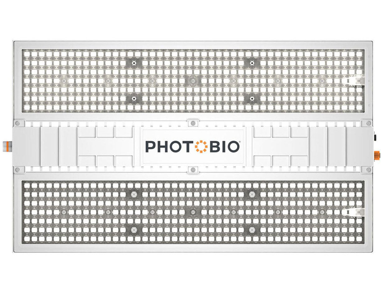 Top-down view of PHOTOBIO CX 2125 LED showing dual LED panels and white fixture housing.