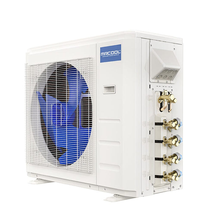 MrCool 4 Zone 42K BTU (12K+12K+9K+9K) Ductless Heat Pump DIY 4th Gen Air Conditioners MrCool 