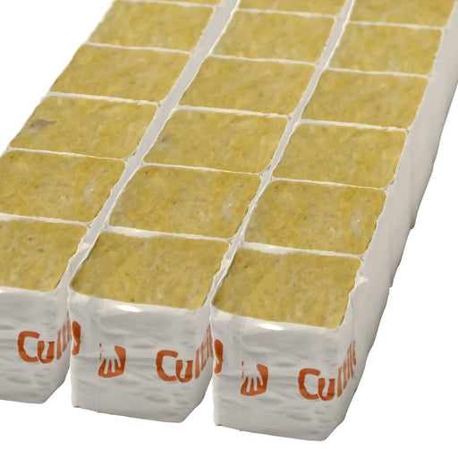 Cultiwool Mini Clone Block 1.5" x 1.5" x 1.5" (10 cases - 2250/Cs) Propagation Cultiwool 