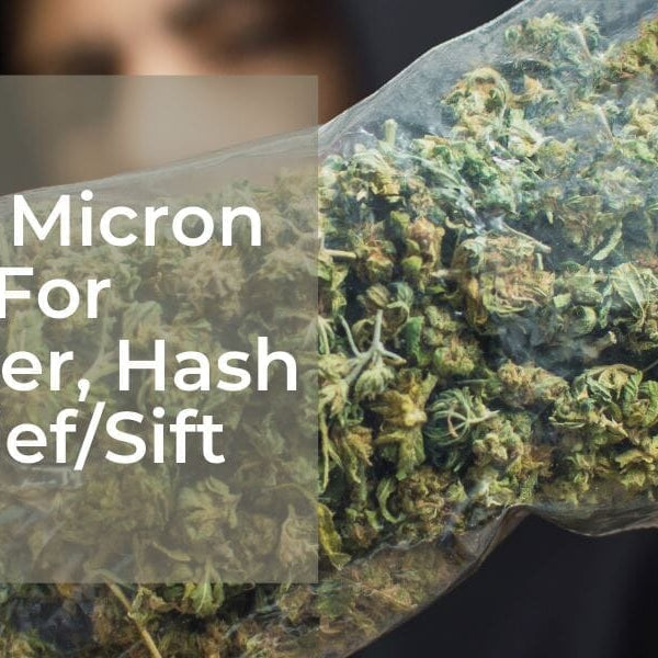 Best Micron For Flower, Hash Or Kief/Sift Rosin (Ideal Bag Sizes)