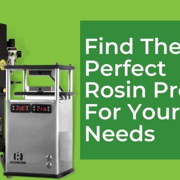How to find the Best Rosin Press blog header graphic