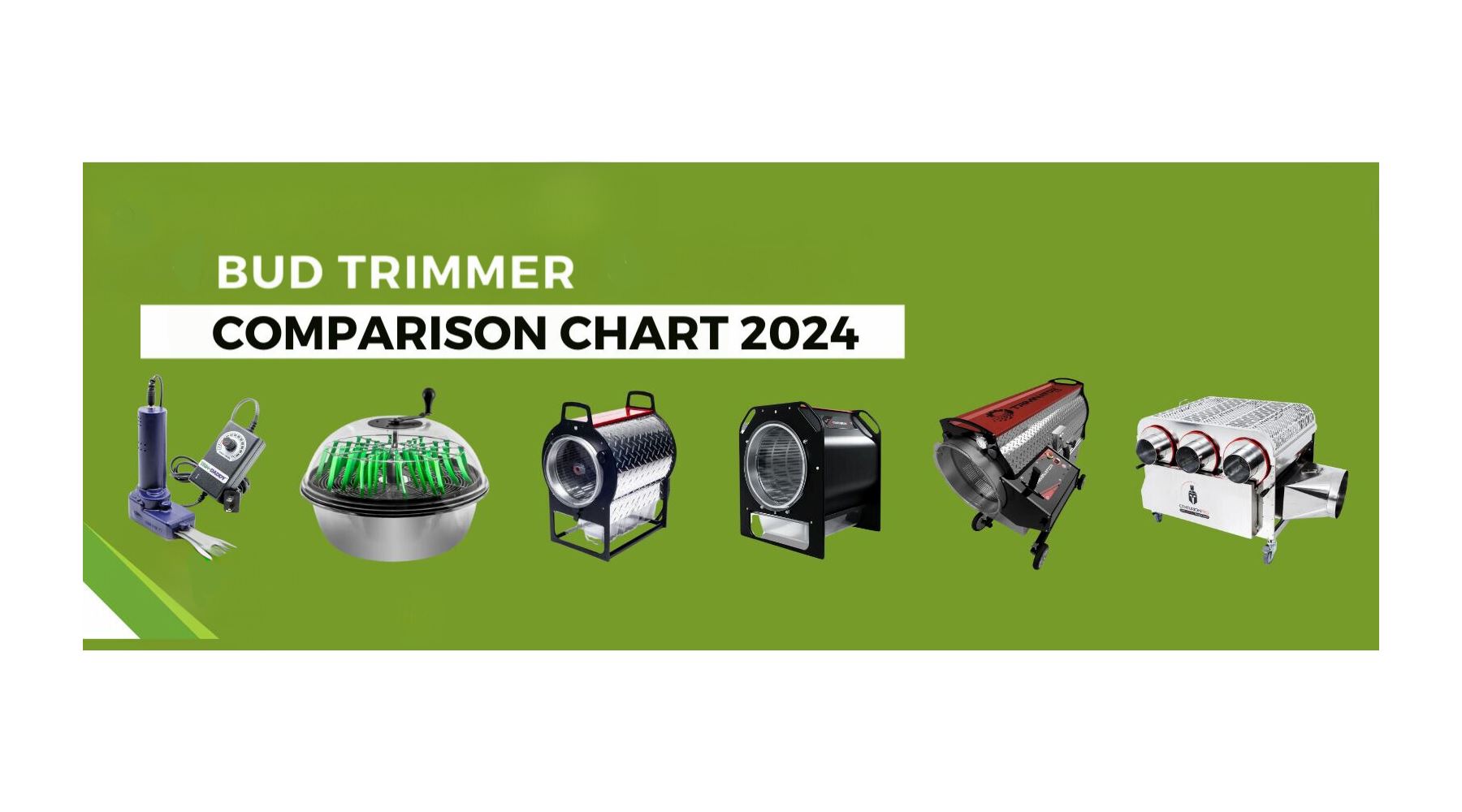 Bud Trimmer Comparison Chart 2024