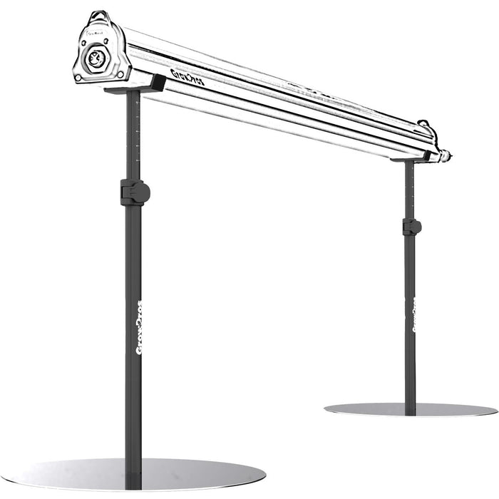 Growpros Under Canopy Telescopic Light Stands | 2 Legs Under canopy light accessories GrowPros 