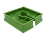 FloraFlex 6-Inch Single Use FloraCap green top cover for even water and nutrient distribution.