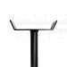 GrowPros Under Canopy Telescopic Light Stand leg with measurement markings