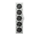 Side panel of the PhytoMAX-4 20SP LED grow light with five built-in cooling fans for thermal regulation.