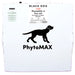Back panel label on PhytoMAX-4 4S grow light showing product model, power rating, and safety info.