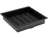 Botanicare Core ID Tray (3 × 3 ft) with 36″ × 36″ inside dimensions, deep 7-inch sidewalls, and gusseted corners for stability and tall pot support in grow room setups.