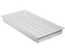 Botanicare Premium White ID Tray (3 × 6 ft), inside dimensions 36″ × 72″, outside 40.8″ × 76″, deep 7‑inch sidewalls, wide curved drainage channels and reinforced corner.