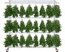 The DriFlower Rolling Dri-Rack fully loaded with bud branches hanging from J-Hangers on three levels of 90-inch Dri-Sticks, showcasing its large drying capacity.