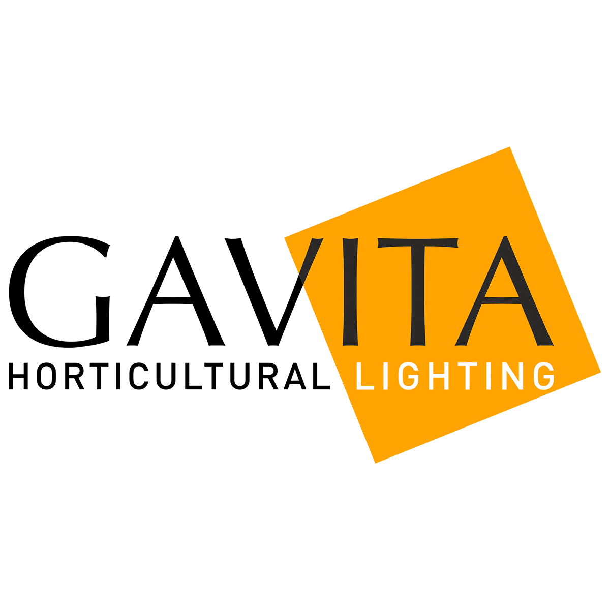 Gavita Horticultural Lighting logo. Retailer brand at Grow Light Central.