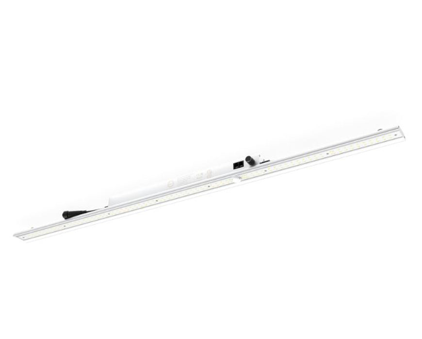 Bottom view of the Tarantula 9000K Booster Bar with visible LED diodes in a linear layout.
