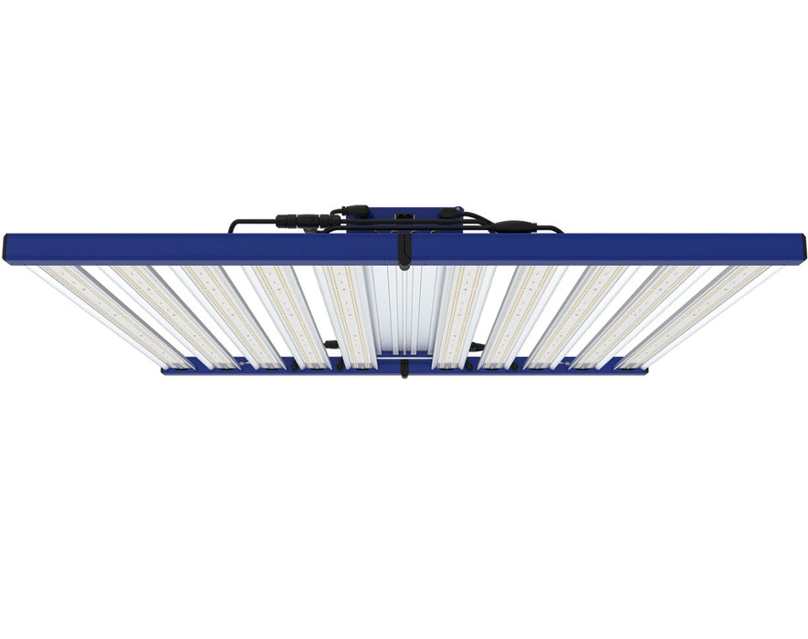 The Evolution V2 mounted in a grow space showing the distribution of light.