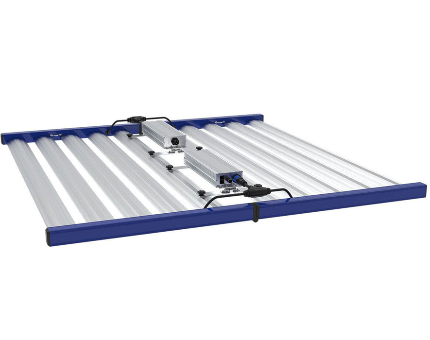 Image showing the Grand Master LEDs Tarantula Explorer LED light fixture from another angle, showcasing its design and frame structure.