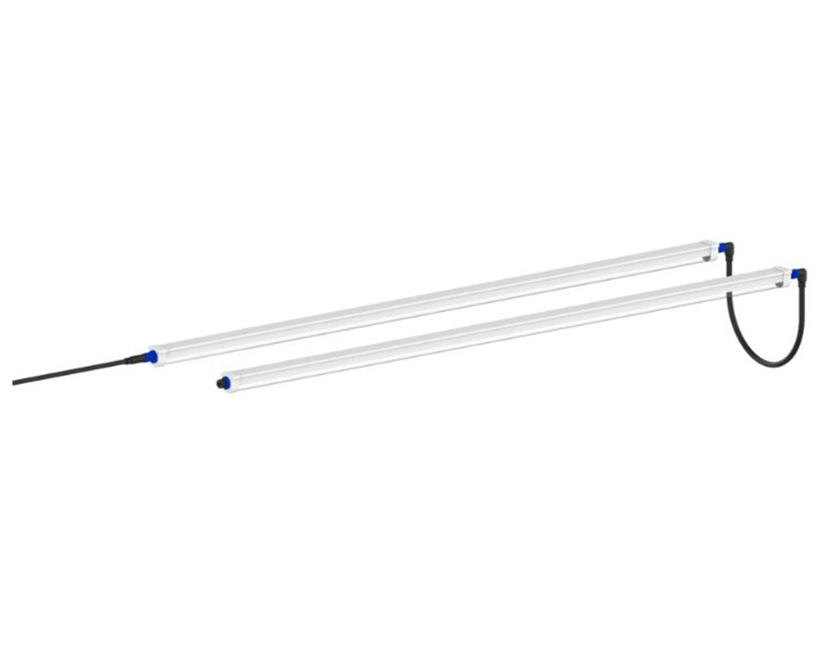 Dual LED grow light bars with connector cable for Grand Master LEDs Tarantula Reproduction Bar Pair setup.