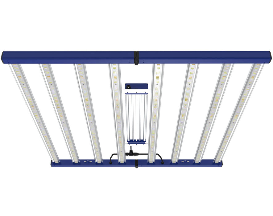 Top angled view of the Grand Master LEDs Tarantula Voyager showing full LED coverage and uniform light bar spacing.