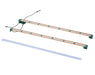 Pair of Grower's Choice Bloom Boost UV-R Bars designed for ROI-E720 LED grow light.