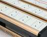 Close-up of Grower’s Choice TSL-800 LED Grow Light bar with dense full-spectrum LED chip array.