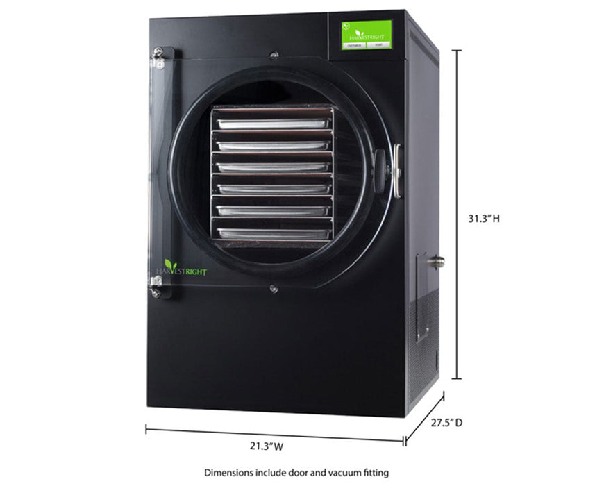 Dimensions of the Harvest Right Home Pro Freeze Dryer.