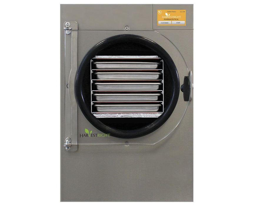 Front image of the Harvest Right Small Pharmaceutical Pro Freeze Dryer.