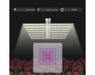 PPFD Map of Medic Grow Ez-8 Smart Dimmable Full Spectrum 1000 Watt LED Grow Light for 5X5 Planting.