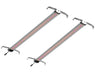 Pair of Medic Grow UV-FR 4-ft supplemental LED grow light bars for indoor gardens.