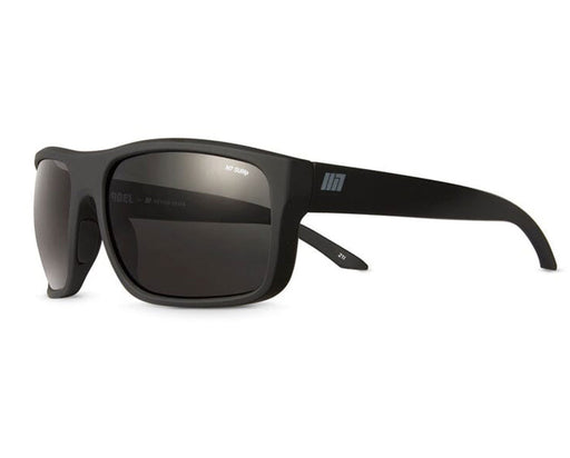 Front Side view of Method Seven Citadel Sun Polarized frame in matte black with Method Seven logo.