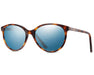 Method Seven Lennox sunglasses in premium tortoise frame with blue mirrored HPS lenses.