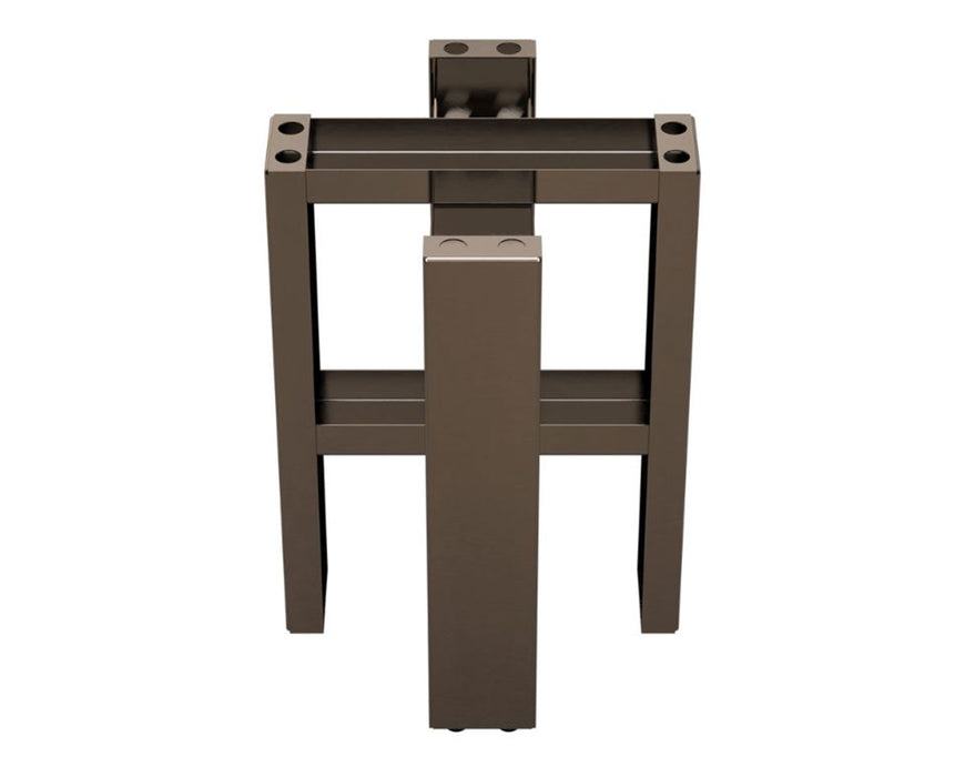 Top-down view of the stand frame for NugSmasher NugWasher Mini hash extraction unit.