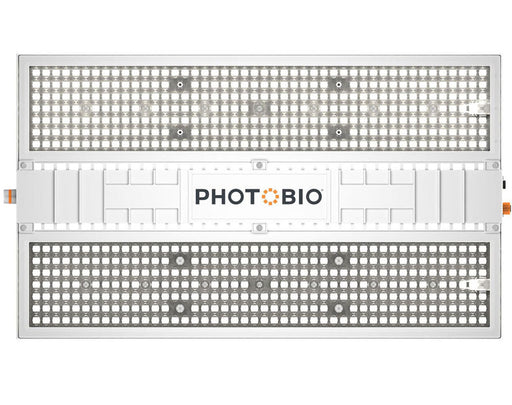 Top-down view of PHOTOBIO CX 2125 LED showing dual LED panels and white fixture housing.