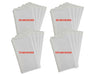 Set of Rosineer filter bags displayed by micron rating: 36, 72, 90, and 120 microns.