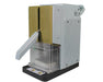 Rosineer PRESSO personal rosin press in gold and gray variant with collection tray.