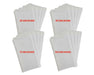 Four sets of Rosineer filter bags labeled 36, 72, 90, and 120 microns for solventless rosin extraction.