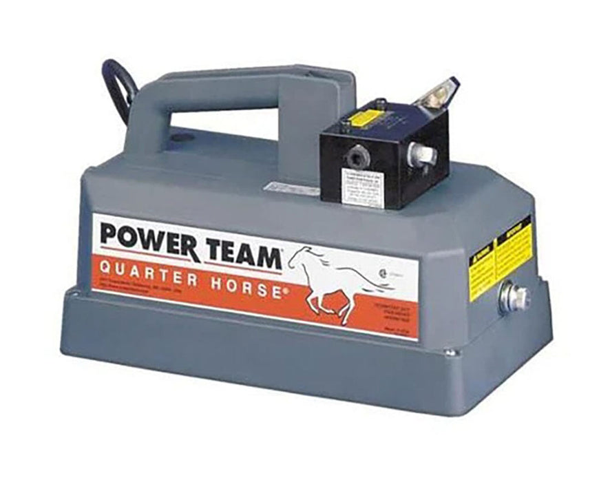 Power Team Quarter Horse electric hydraulic pump for Sasquash V2 rosin press.