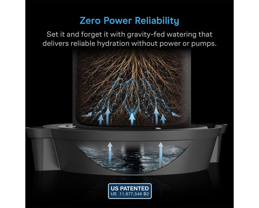AC Infinity Self-Watering System - 4-Pot Kit, w/ 13 Gallon Portable Reservoir