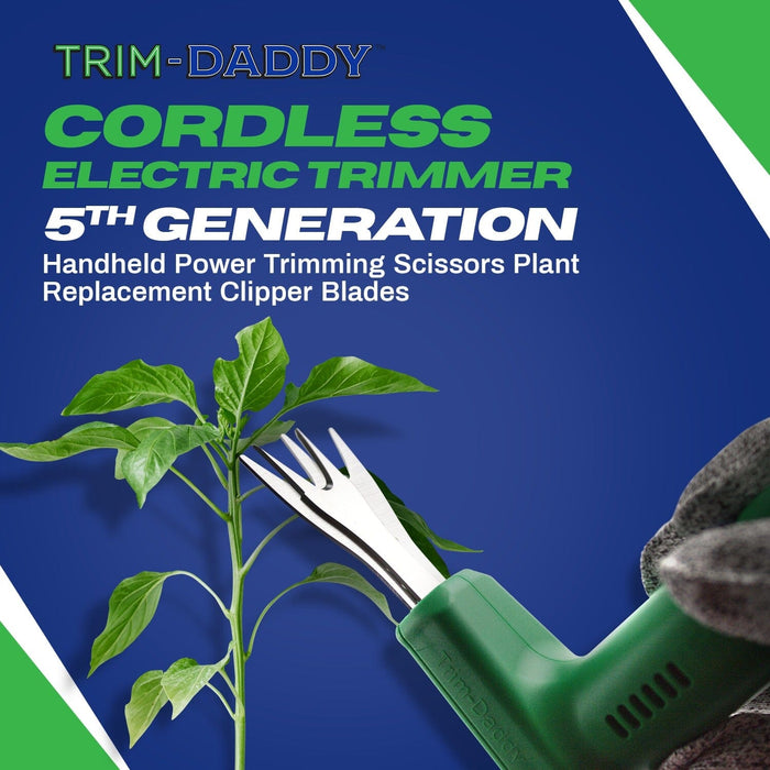 Trim Daddy 5th Generation Cordless Trimmer Good for Hydroponic Plants Trim Daddy 