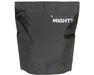 Dry and Mighty Black smell proof bag with ziplock seal airtight moisture proof herbs storage bag.