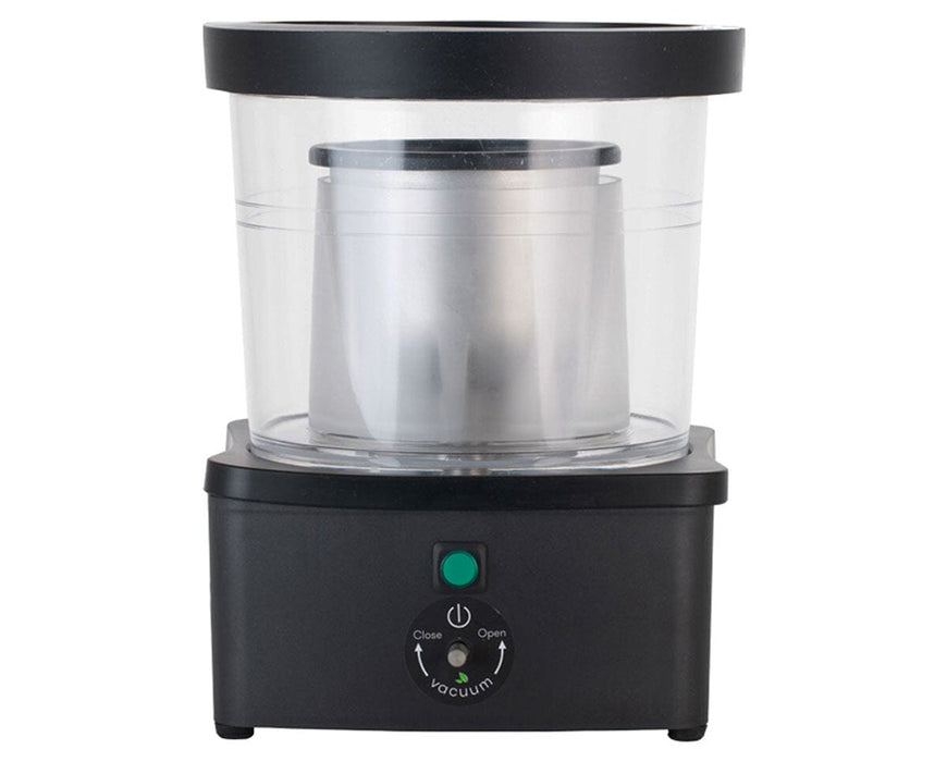 Element One ethanol extraction machine with vacuum control dial and collection chamber for botanical concentrates