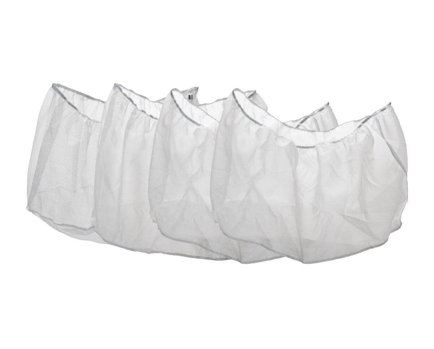 EZ Trim Satellite Bud Trimmer collection bags detail showing multi-bag system for separating trim, leaves, and kief into graded outputs.