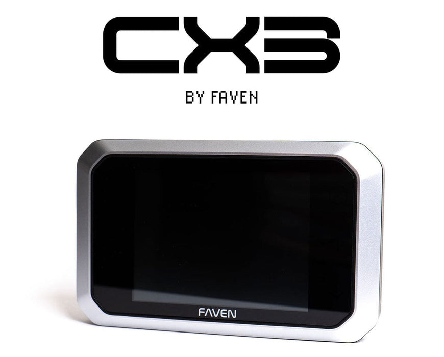 Faven CX3 grow light controller for Chroma, R6 and R8 fixtures with dual channel lighting control.