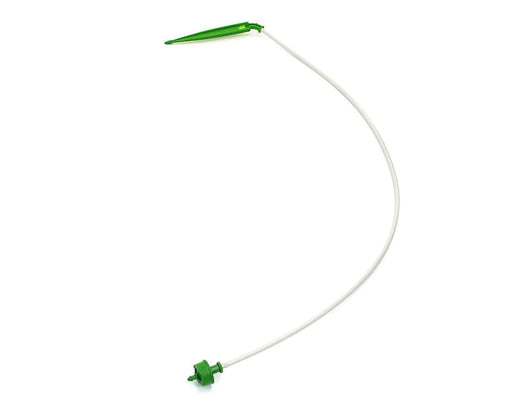 FloraFlex 1-Way GPH Assembly 2 GPH set of two connected FloraFlex drip stakes with attached micro tubing for even nutrient distribution.