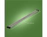 FloraFlex 120W LED bar shown with 40-inch length measurement and diode pattern visible.