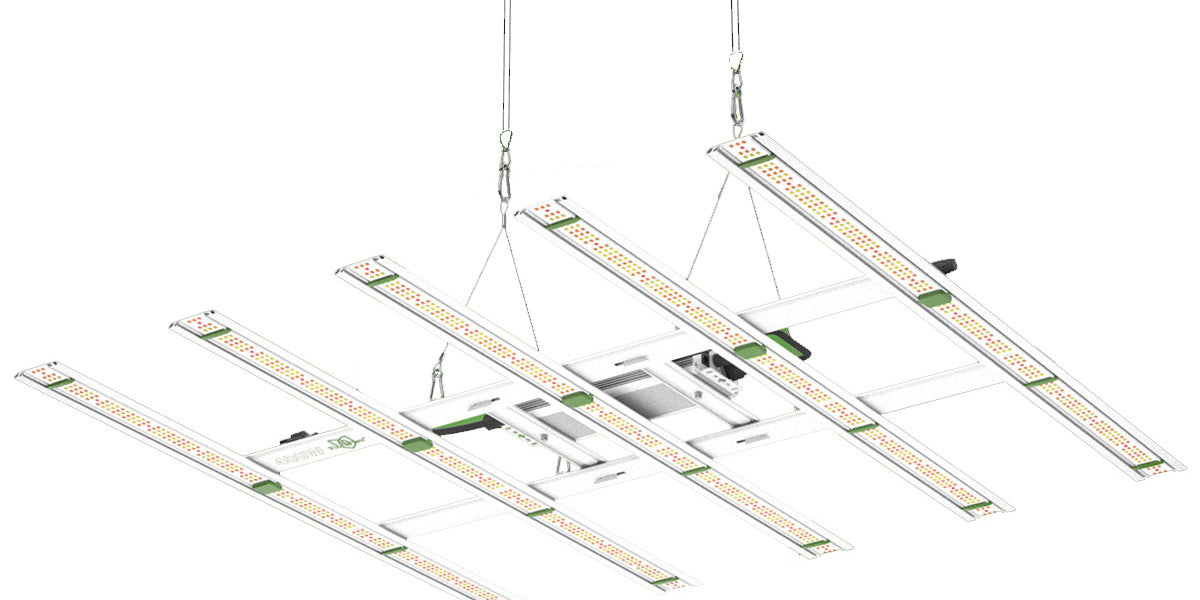 FloraFlex 400W Full Spectrum LED Grow Light with Custom Diodes