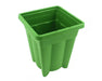 FloraFlex POTPRO 6-Inch Tall Pot green nursery container with 1-gallon capacity for small to medium plants.