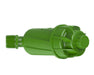 FloraFlex Disc Filter side profile view displaying compact irrigation filter body and connection points.