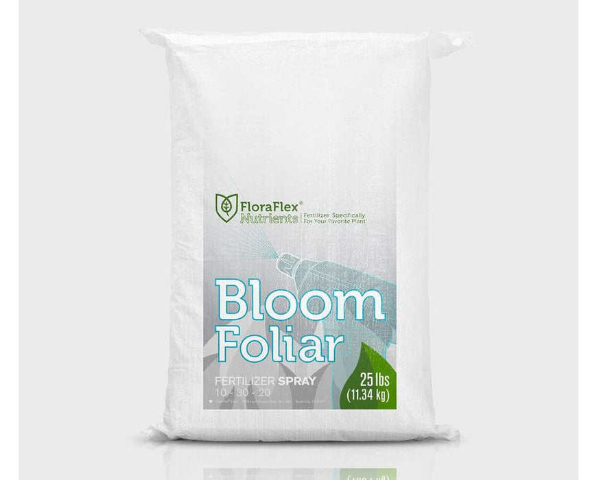 FloraFlex Bloom Foliar Nutrients fertilizer spray 25 lbs bag, formula 10-30-20.