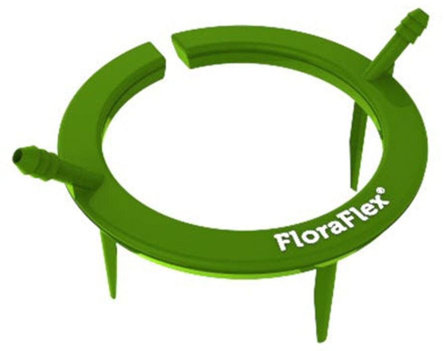 FloraFlex Matrix Circulator with two 1/4" barbed nozzles and pointed legs for top feeding wicking systems.
