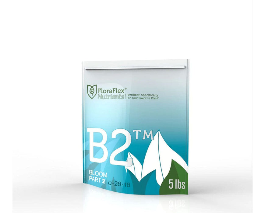FloraFlex B2 Bloom Part 2 Nutrients 5 lb resealable pouch fertilizer 0-28-18.