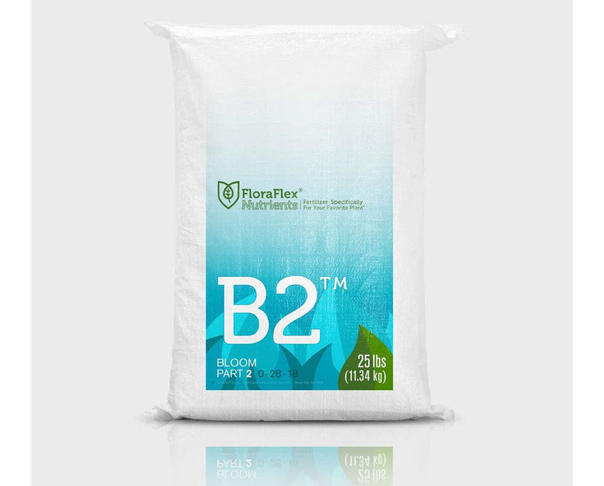 FloraFlex B2 Bloom Part 2 Nutrients 25 lb bag, fertilizer 0-28-18.