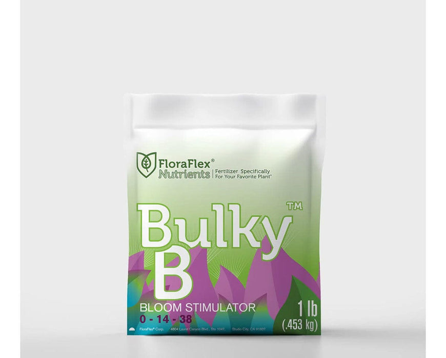 FloraFlex Bulky B bloom stimulator 1 lb nutrient bag.